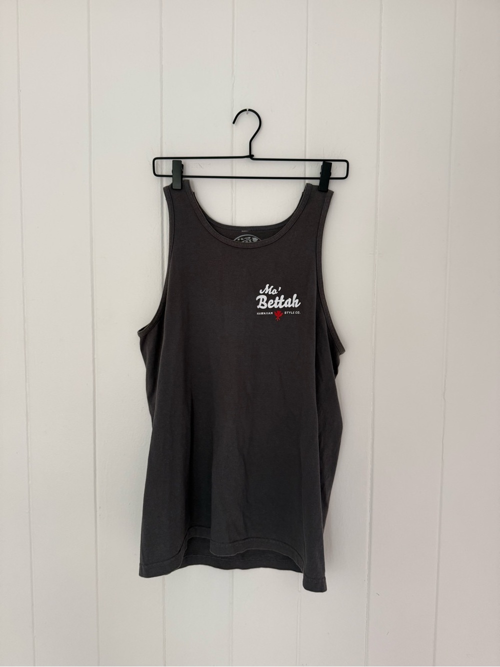 Mo' Bettah charcoal Graphic Tank Top